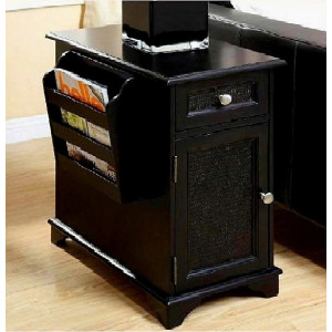 SCO - 240 Espresso : Tủ Có Giá Để Tạp Chí, Ngăn Kéo